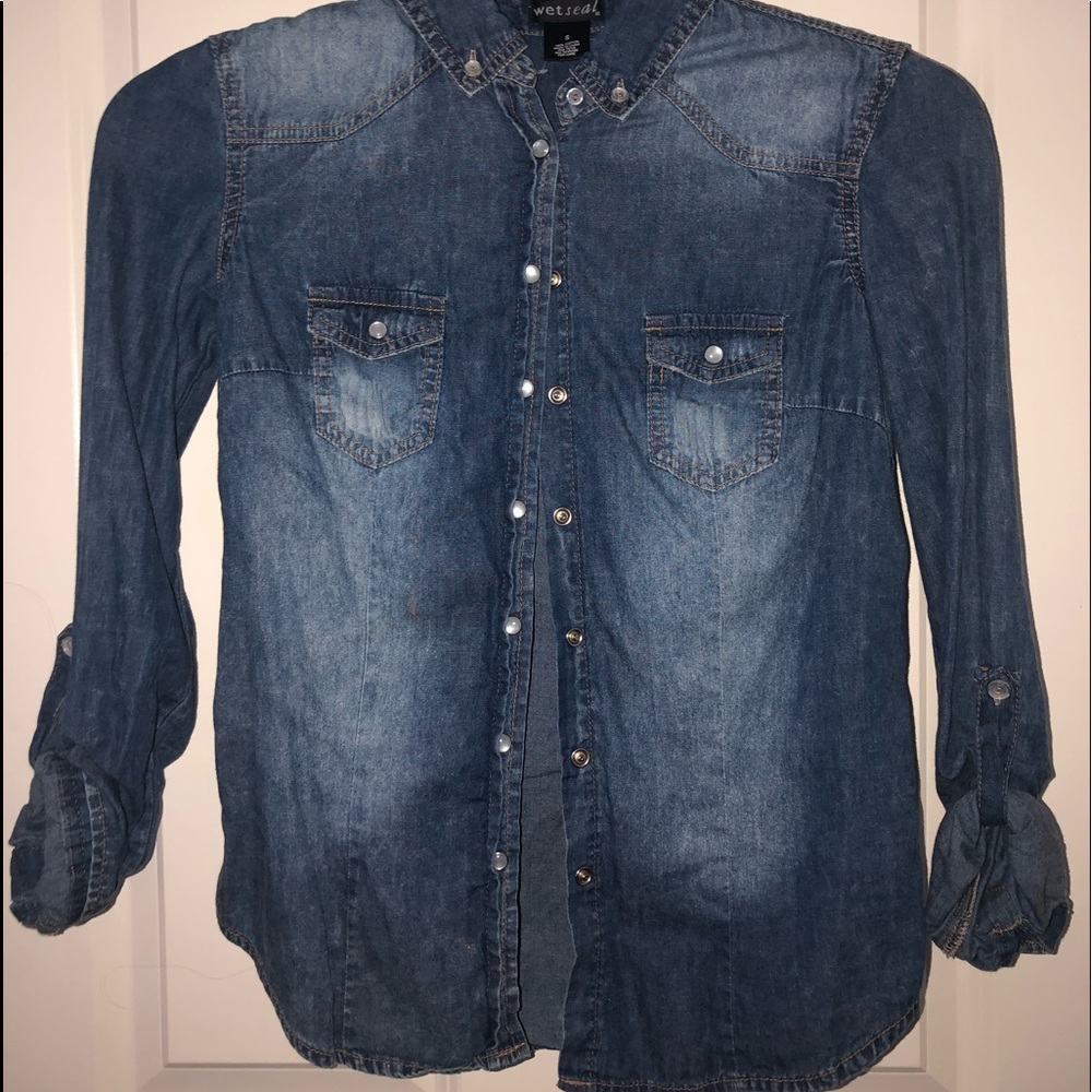 Navy blue flannel